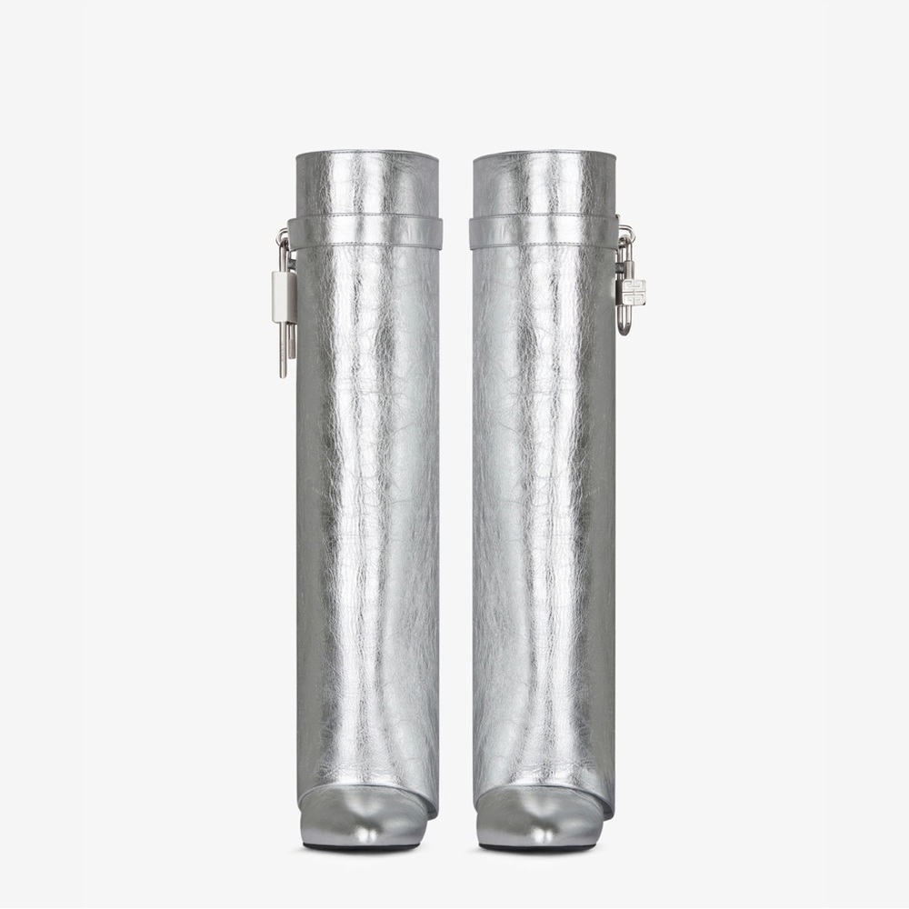 Metallic Givenchy Shark Boot